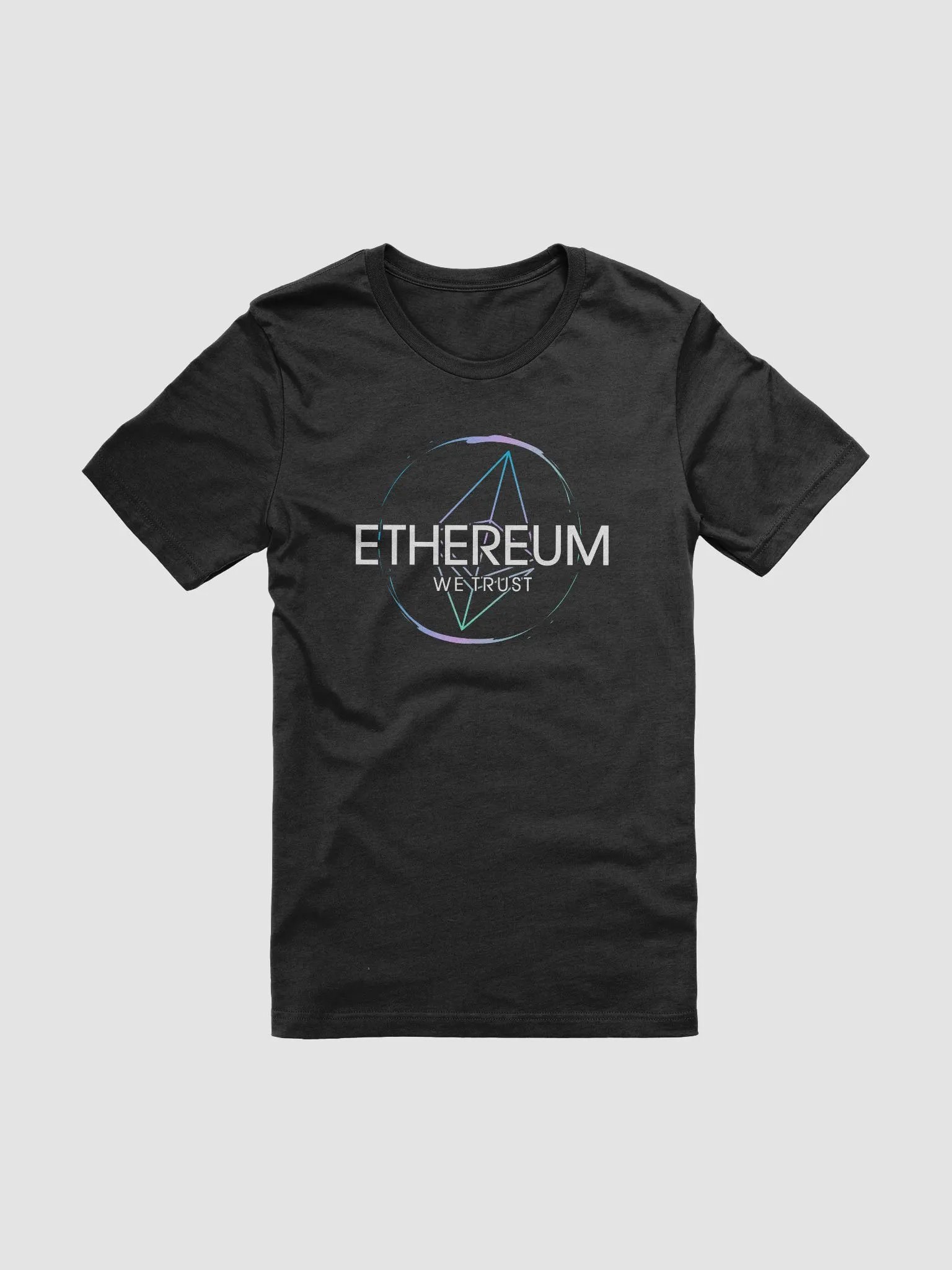Ethereum Geometric Logo T-Shirt product image (2)