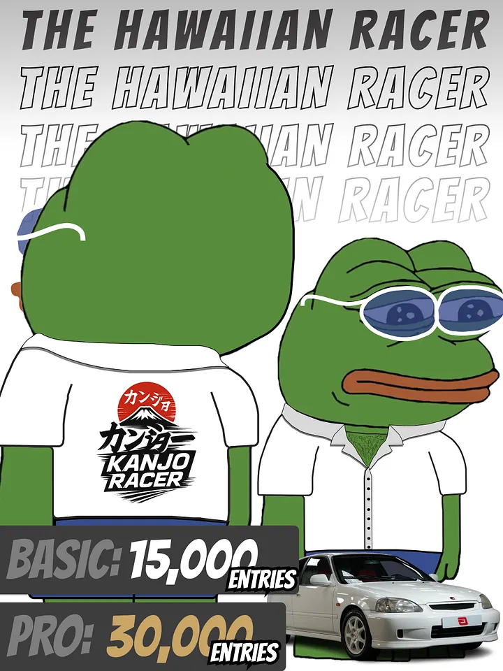 Hawaiian Racer + Platinum Bundle (15000 Entries) product image (2)