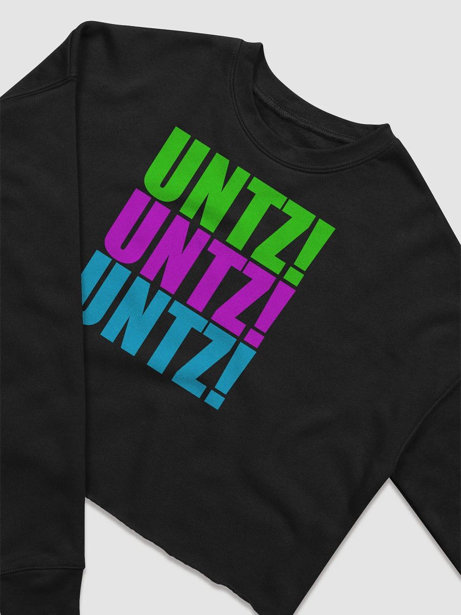 Neon UNTZ Fleece Crop Sweatshirt product image (6)