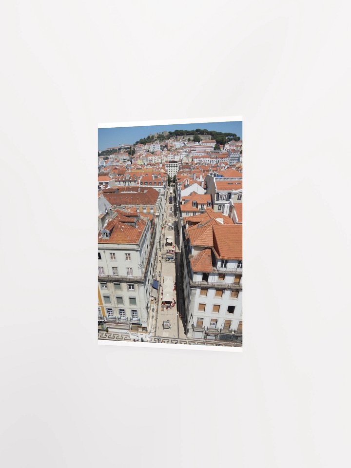 Lisbon - Rooftops from Elevador de Santa Justa - print/poster product image (7)