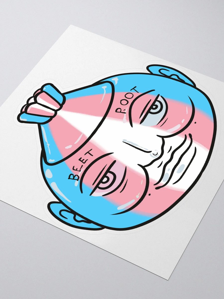 Trans Poot bubble free stickers product image (3)