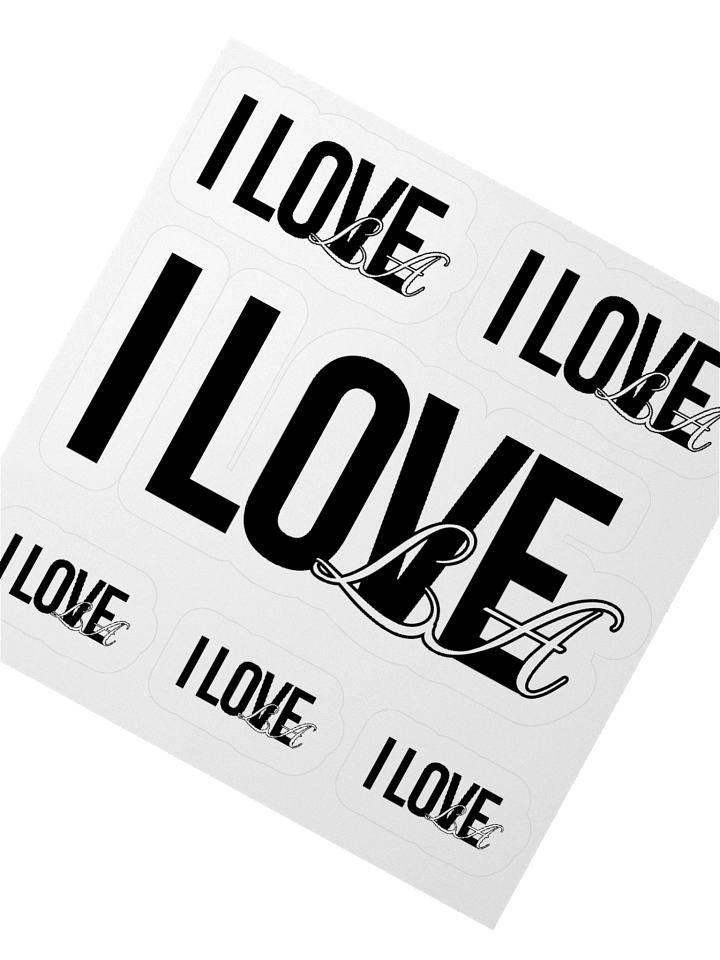 LA LOVE 2.0 Stickers product image (2)