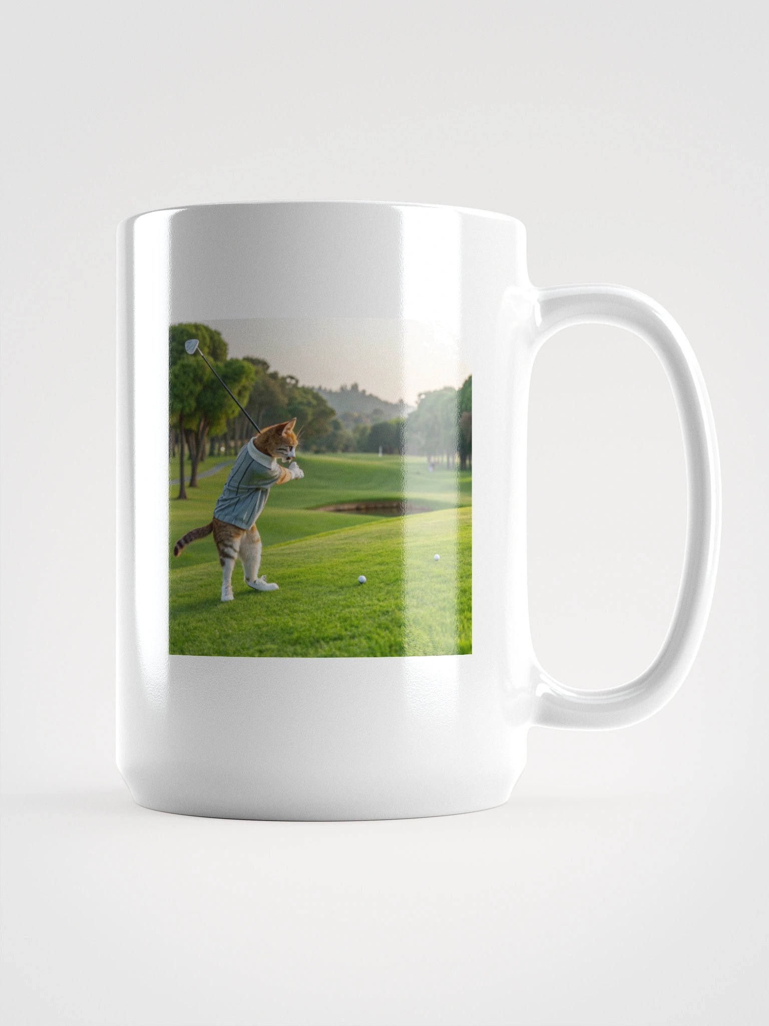 Cat playing golf product image (1)
