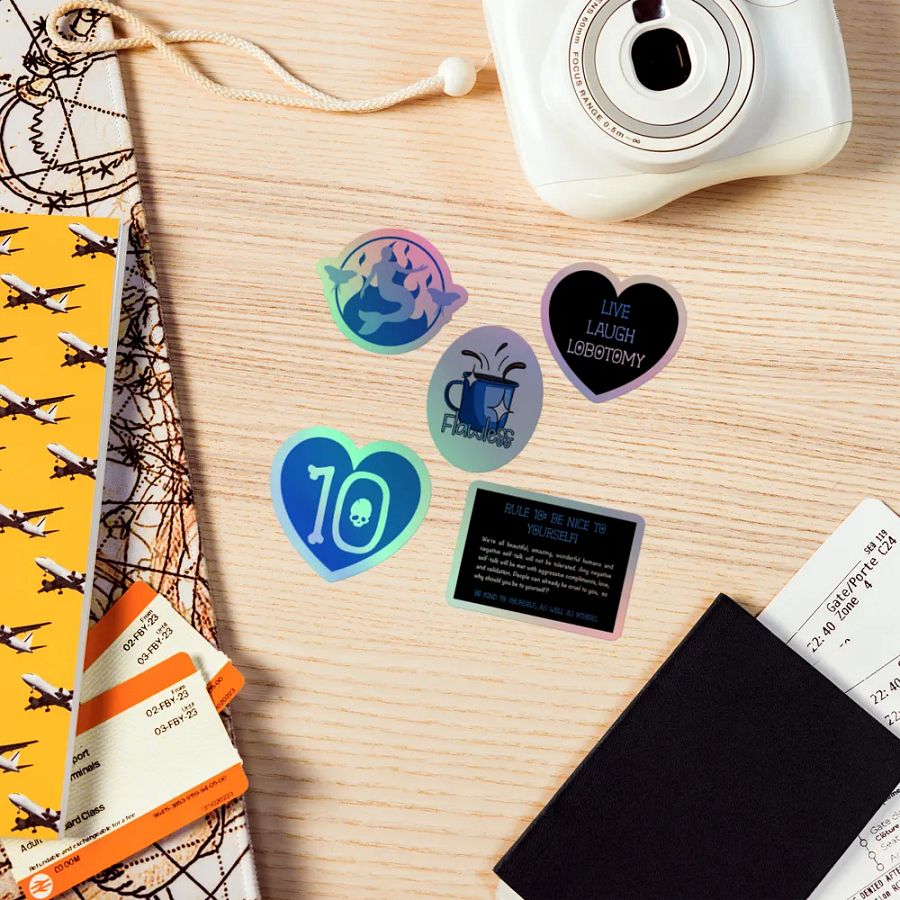 Self Love Holo Sticker Sheet product image (5)