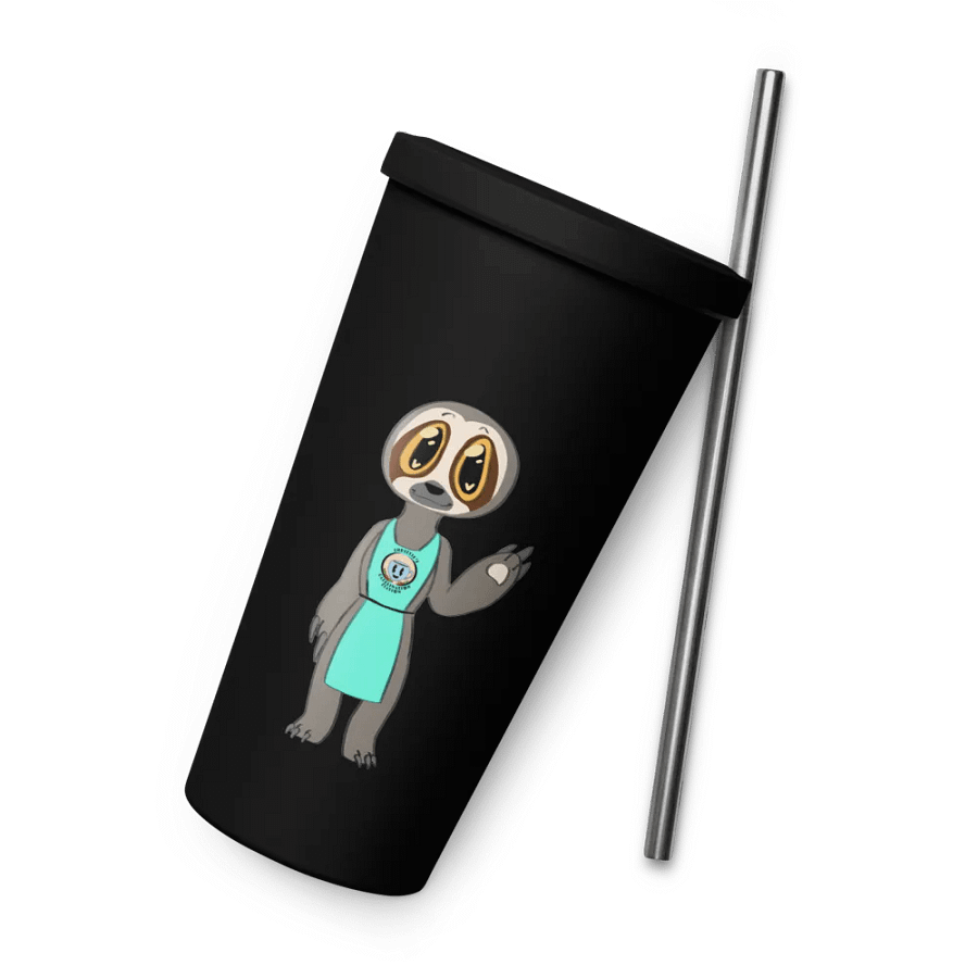 Insulated Tumbler with a Straw product image (6)