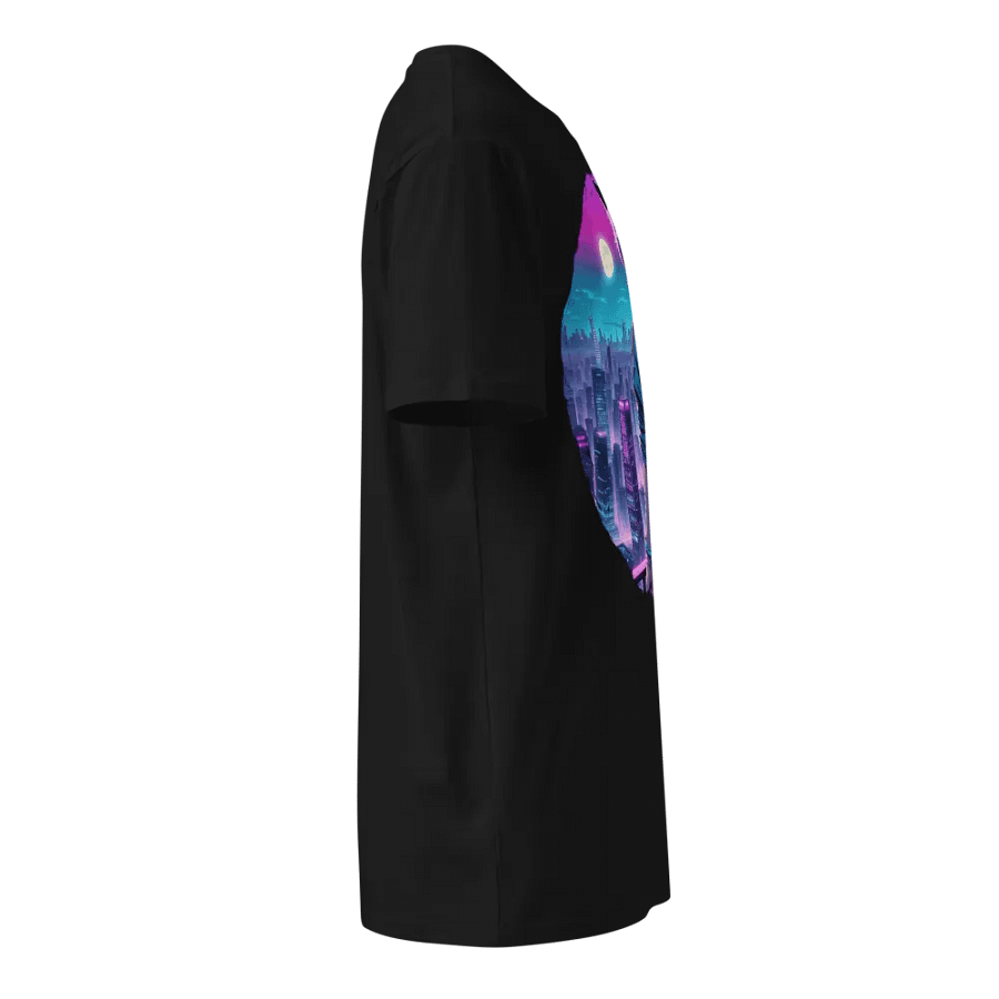 Anime Catgirl Rooftop (AS Colour Unisex Premium T-Shirt) product image (15)