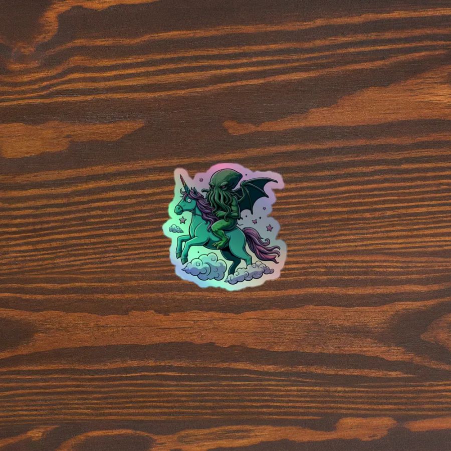 Cthulhu Riding a Unicorn product image (5)