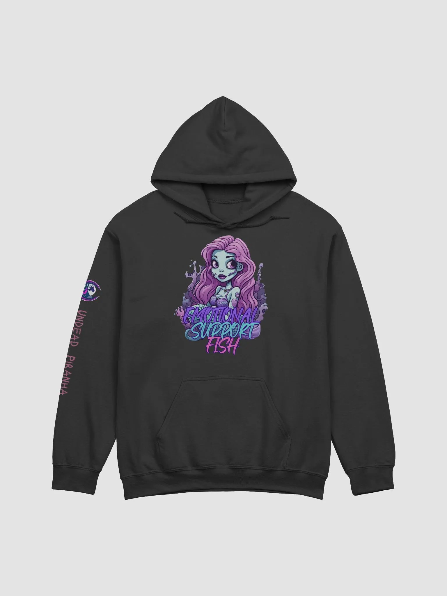 Emotional Support Fish Hoodie product image (7)