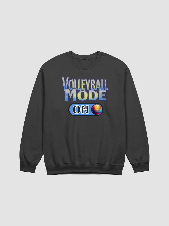 Volleyball Mode On Crewneck Sweatshirt product image (1)