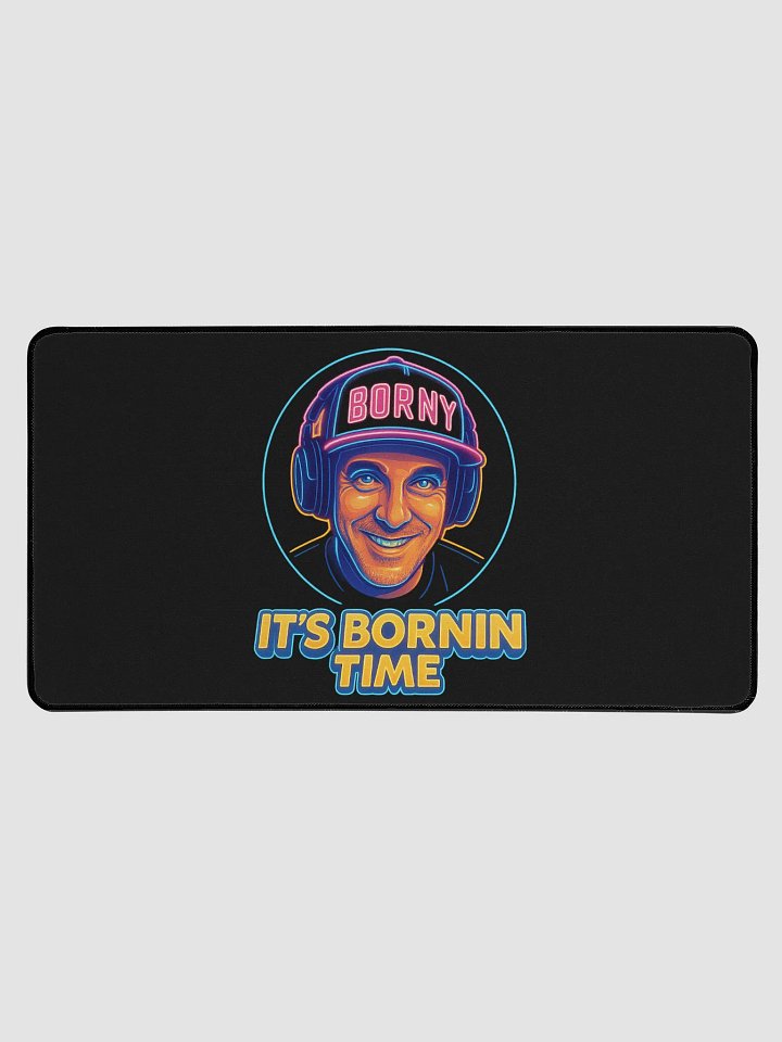 Bornin Time Desk Mat product image (1)