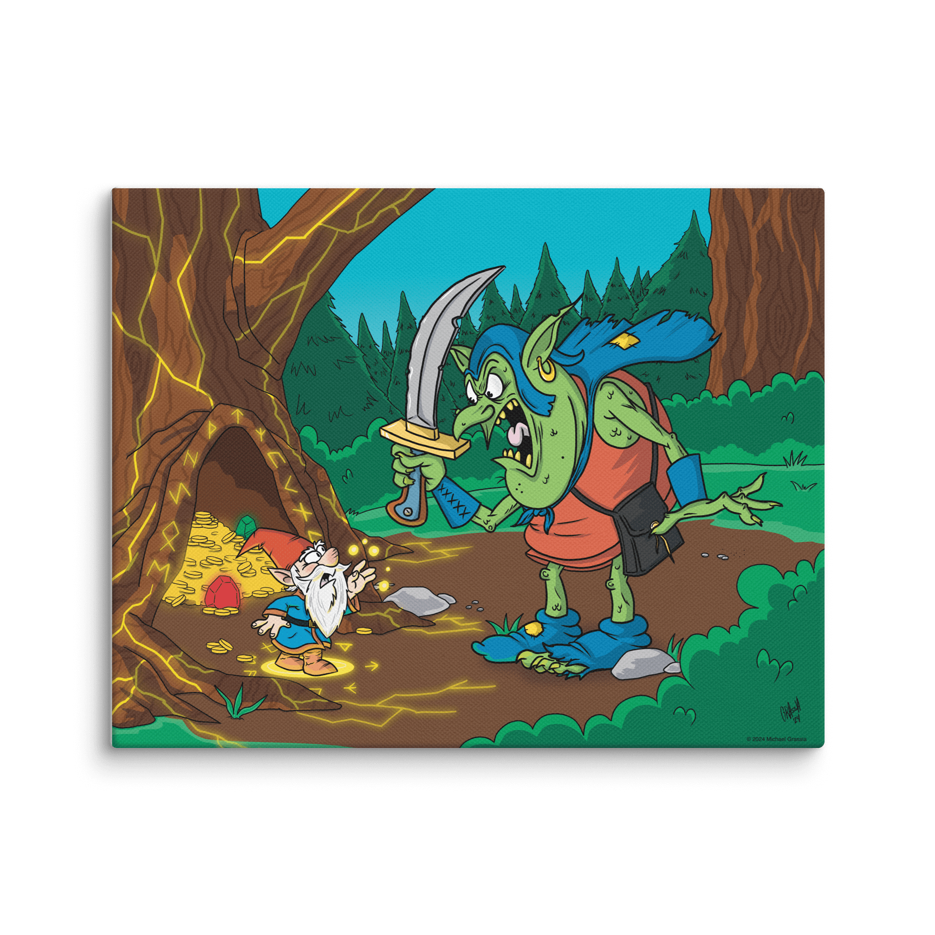 Magical Gnome vs. The Greedy Goblin product image (1)