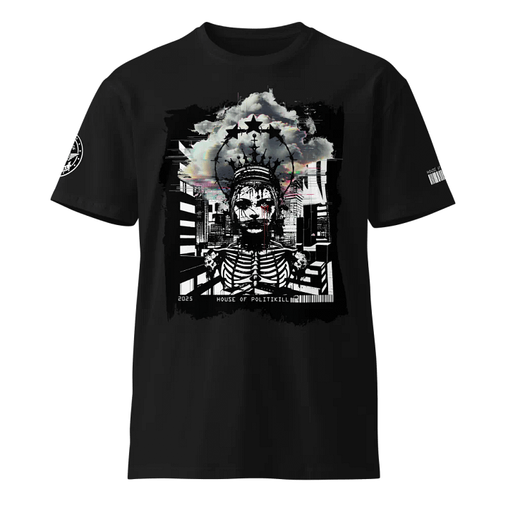 DIGITAL GLITCH QUEEN UNISEX TSHIRT - STATEMENT SHIRT product image (1)
