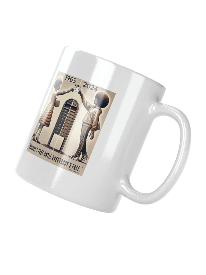 "Nobody’s Free" Coffee Mug – Sip with Purpose, Honor the Legacy product image (5)