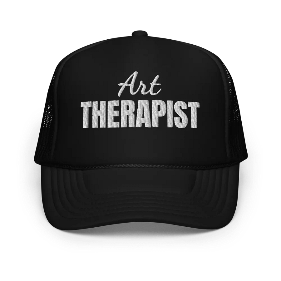 Art Therapist - Embroidered Trucker Cap Hat product image (1)