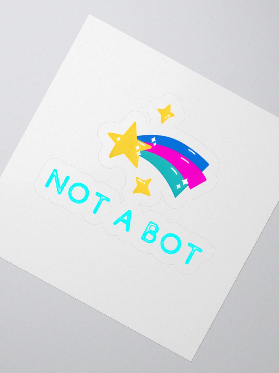 Not A Bot Sticker product image (6)