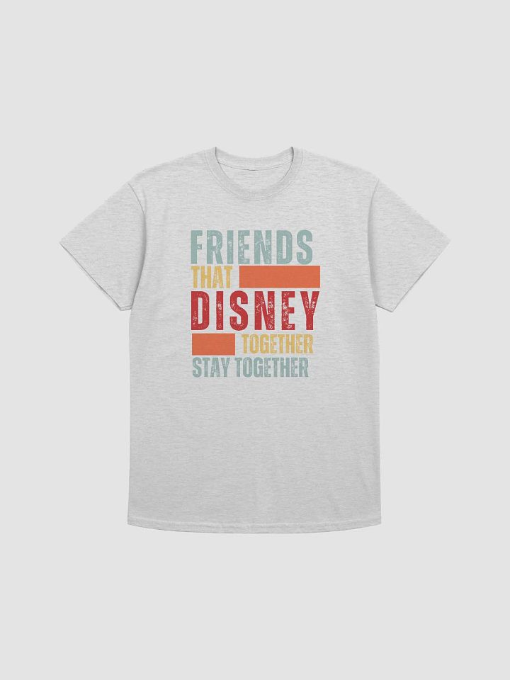 Disney Magical World Friendship Unisex Cotton Tee in Retro Colors product image (1)