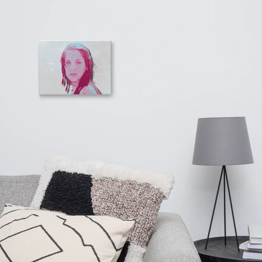 COLOUR MOVING AND STILL RETRO CANVAS WALL ART product image (10)