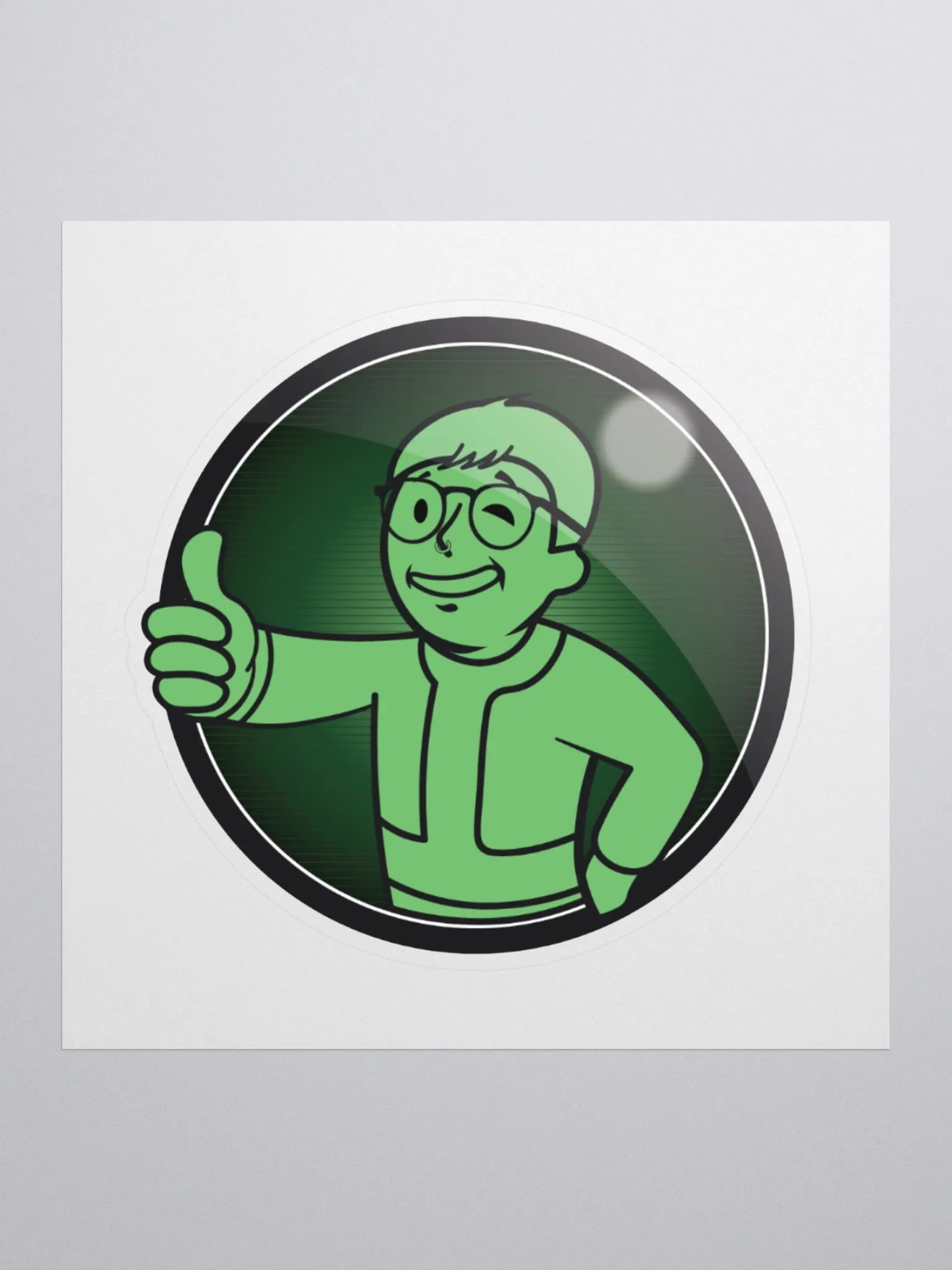 Fallout Pip Cookie Sticker product image (1)