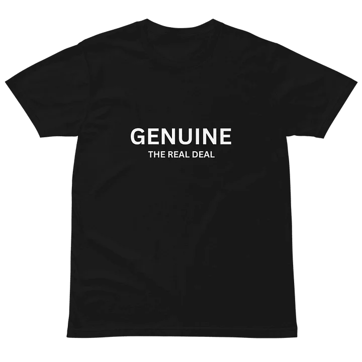 Genuine The Real Deal Graphic T-Shirt product image (1)