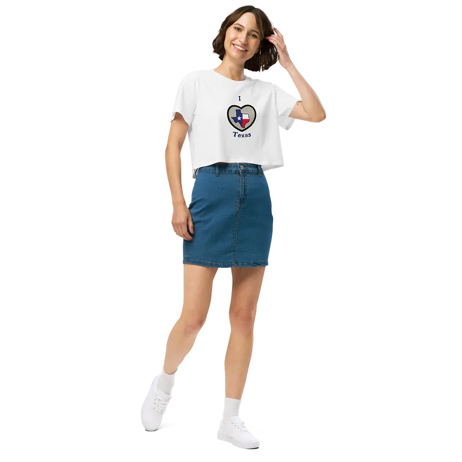 I Love Texas - Crop Top Relaxed Fit Women product image (2)
