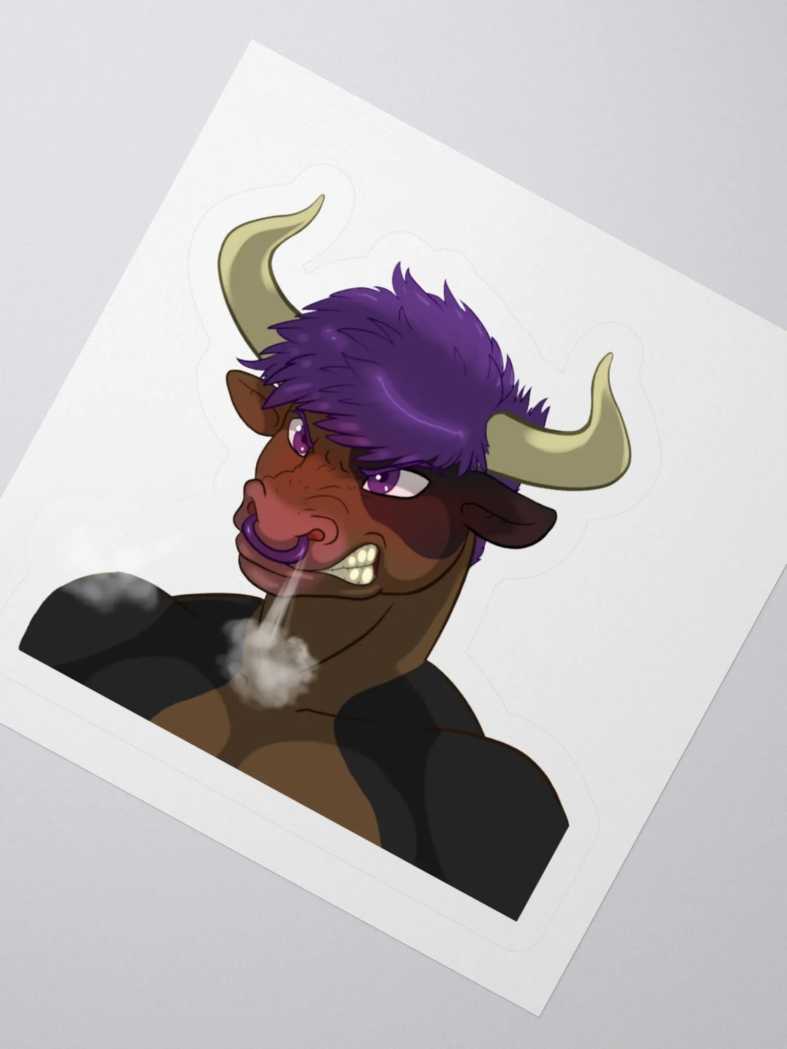 Yuuma Angry Emote Sticker product image (2)