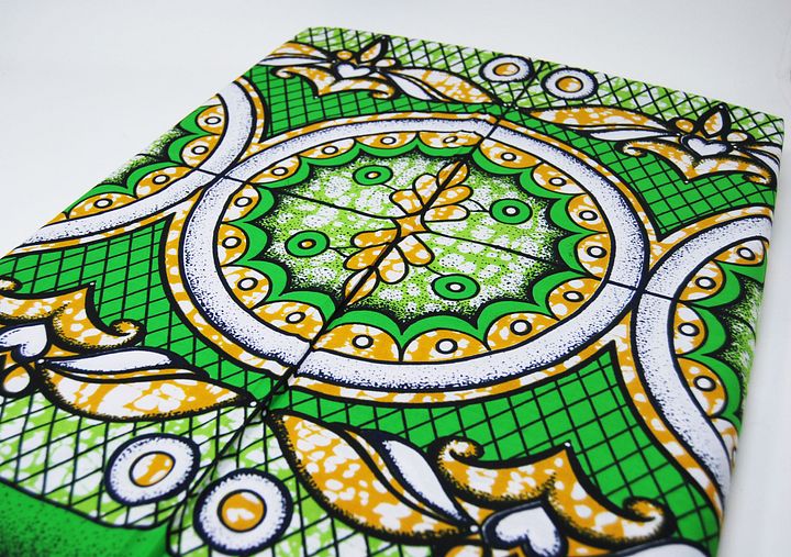 Tessuto Wax Print - Design Mandala - cod.333/A product image (2)