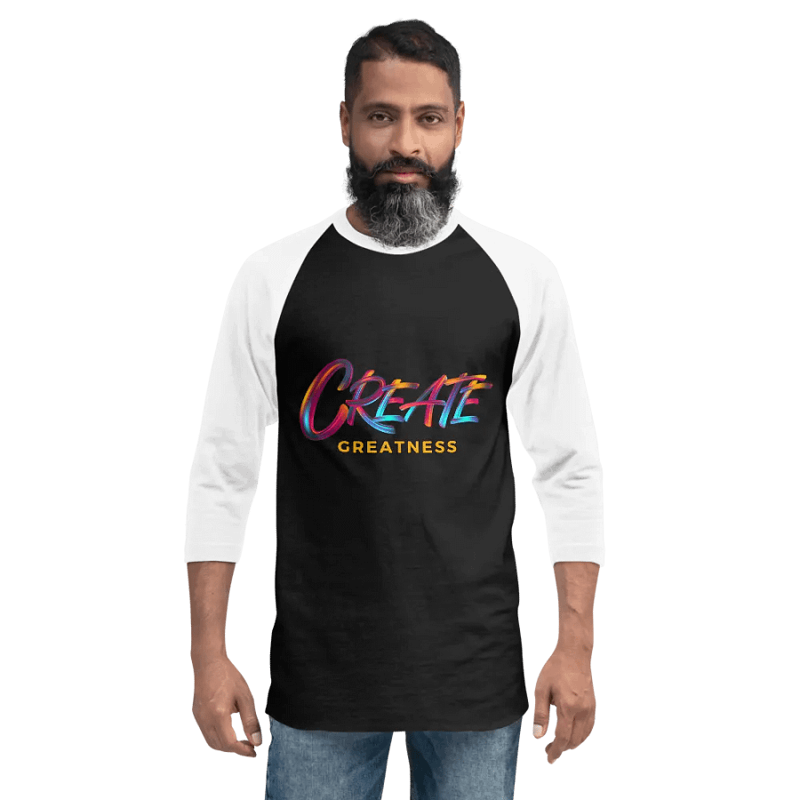 Create Greatness Dynamo Raglan Two Color Tee product image (1)