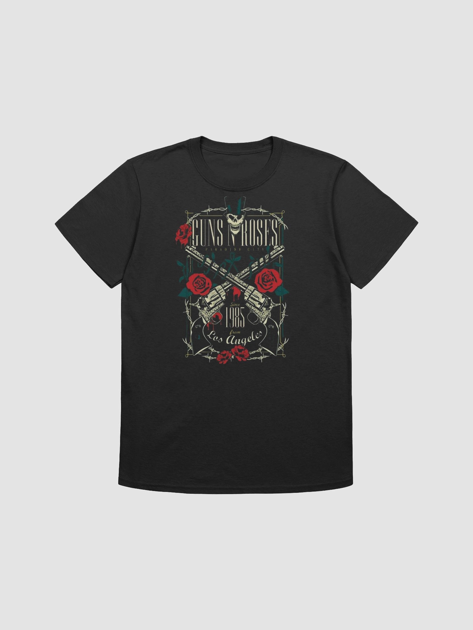 Guns N' Roses T-Shirt - 1985 Los Angeles Crest Logo product image (2)