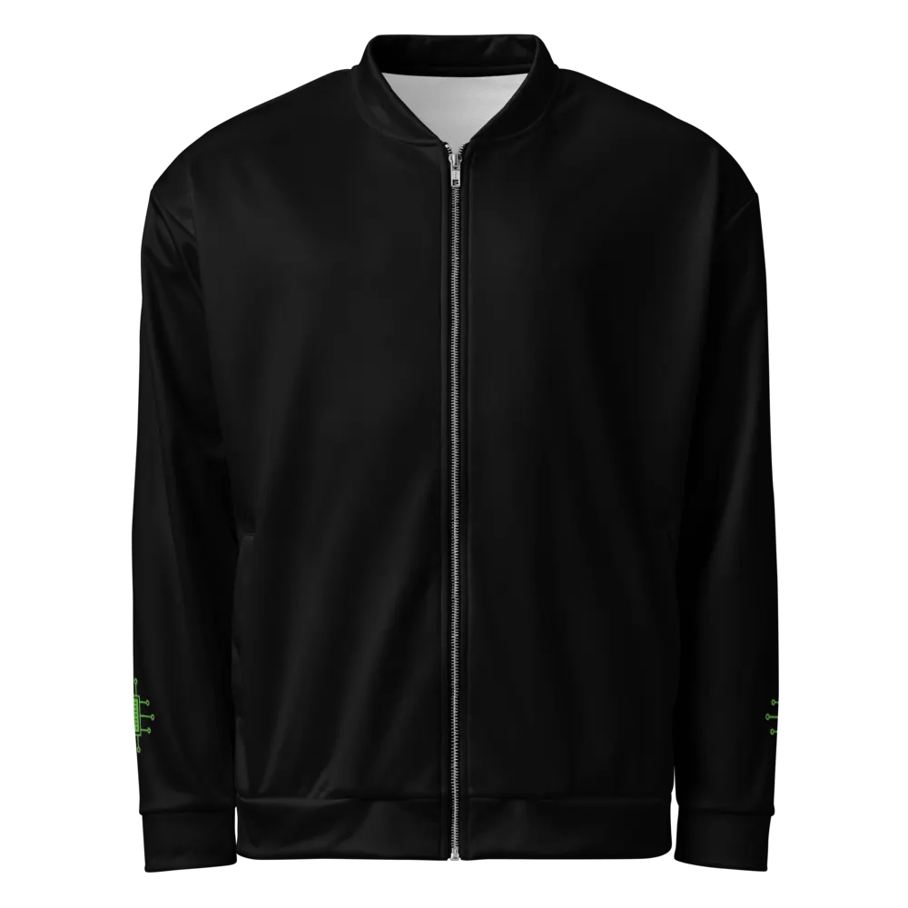Black Tech Bomber Jacket product image (6)