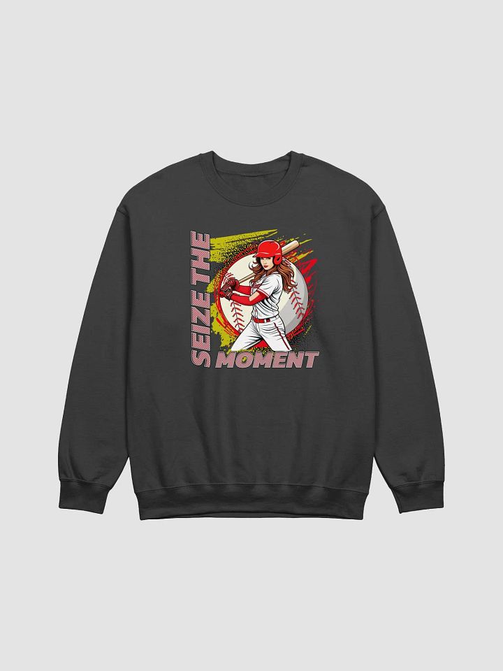 Seize the Moment Baseball Female Inspired Sweatshirt product image (1)