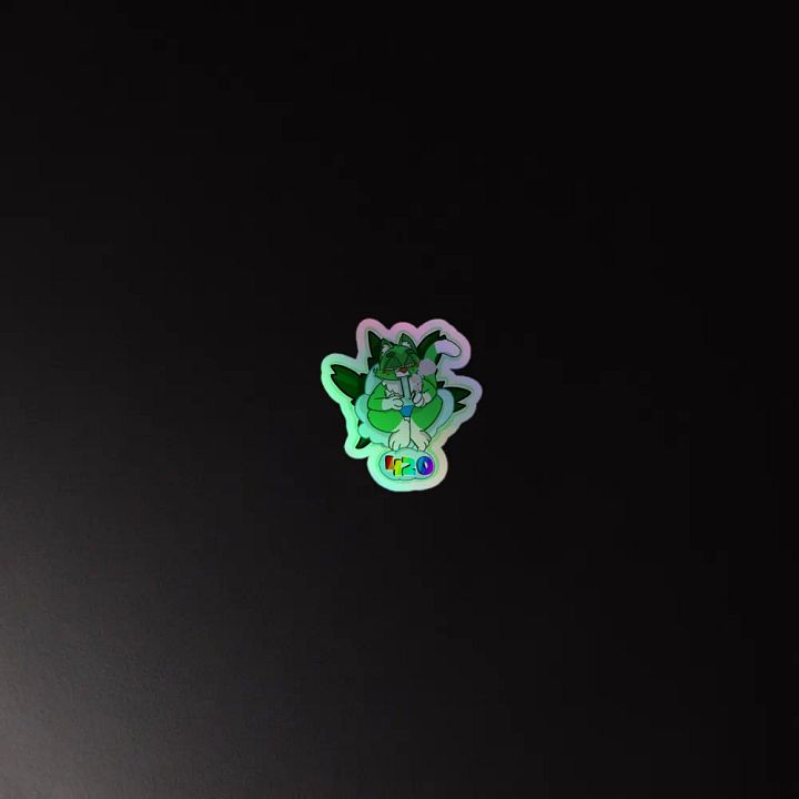 d20 420 Holo Sticker product image (2)