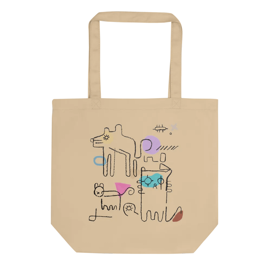 Cave Art Eco-Friendly Tote Bag product image (1)