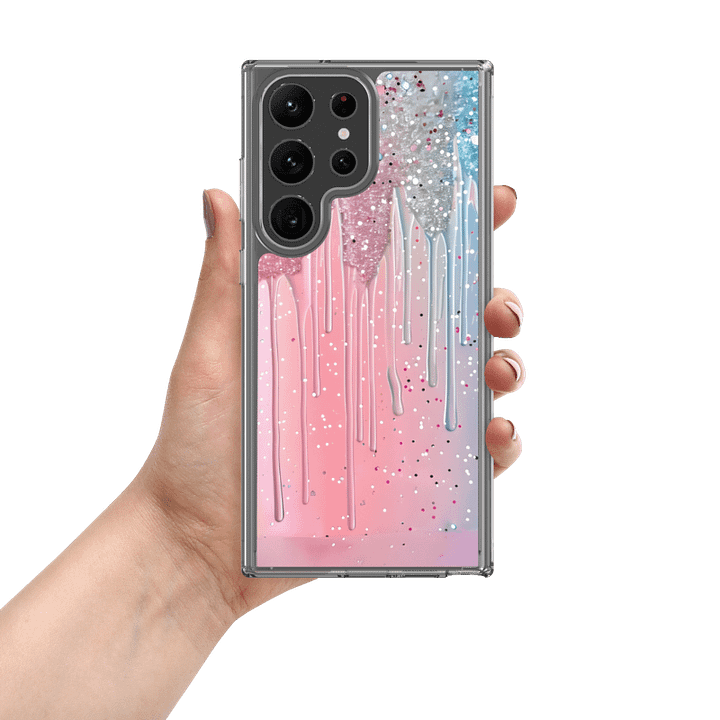 Dripping Glitter Clear Samsung® Case product image (7)