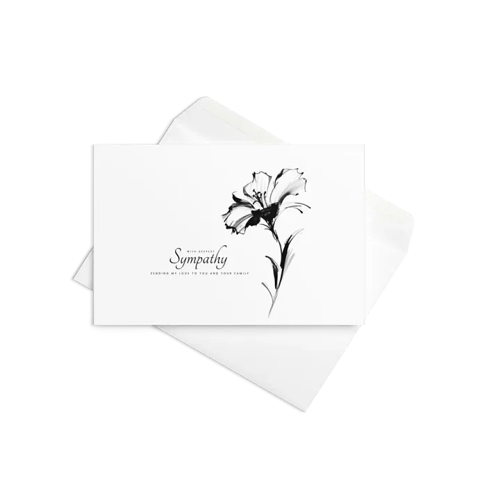 Heartfelt Sympathy Card product image (2)