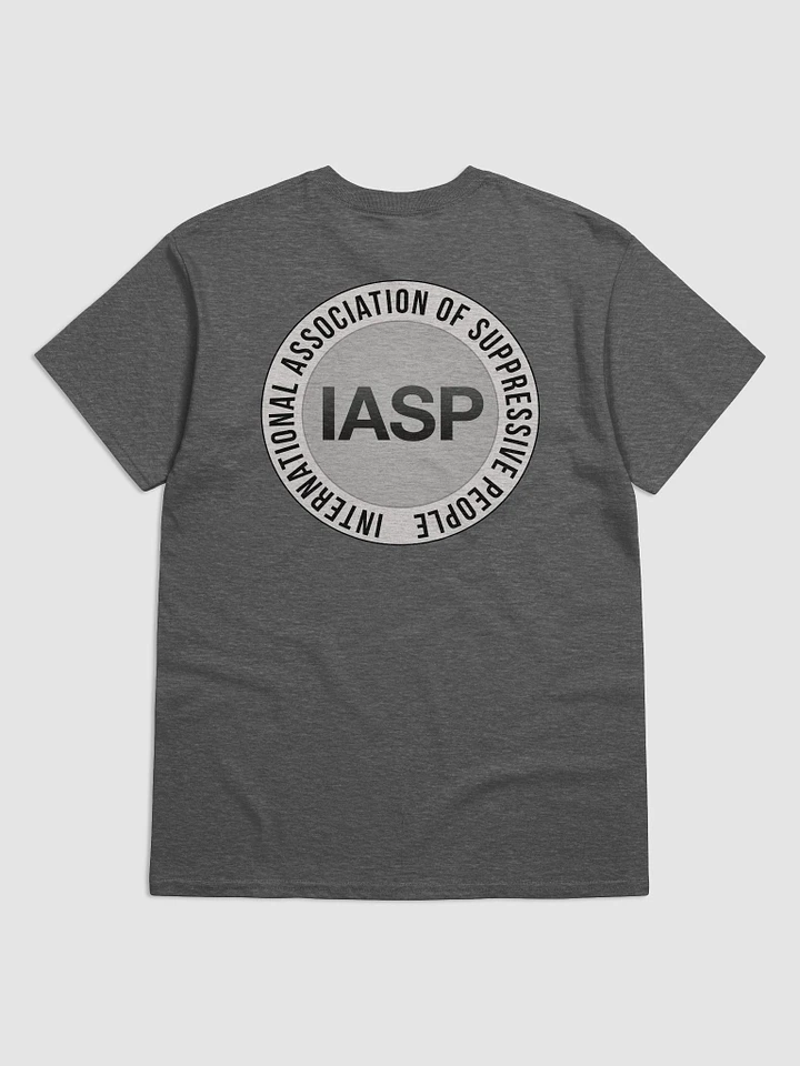 IASP (Front & Back Print) T-shirt product image (13)