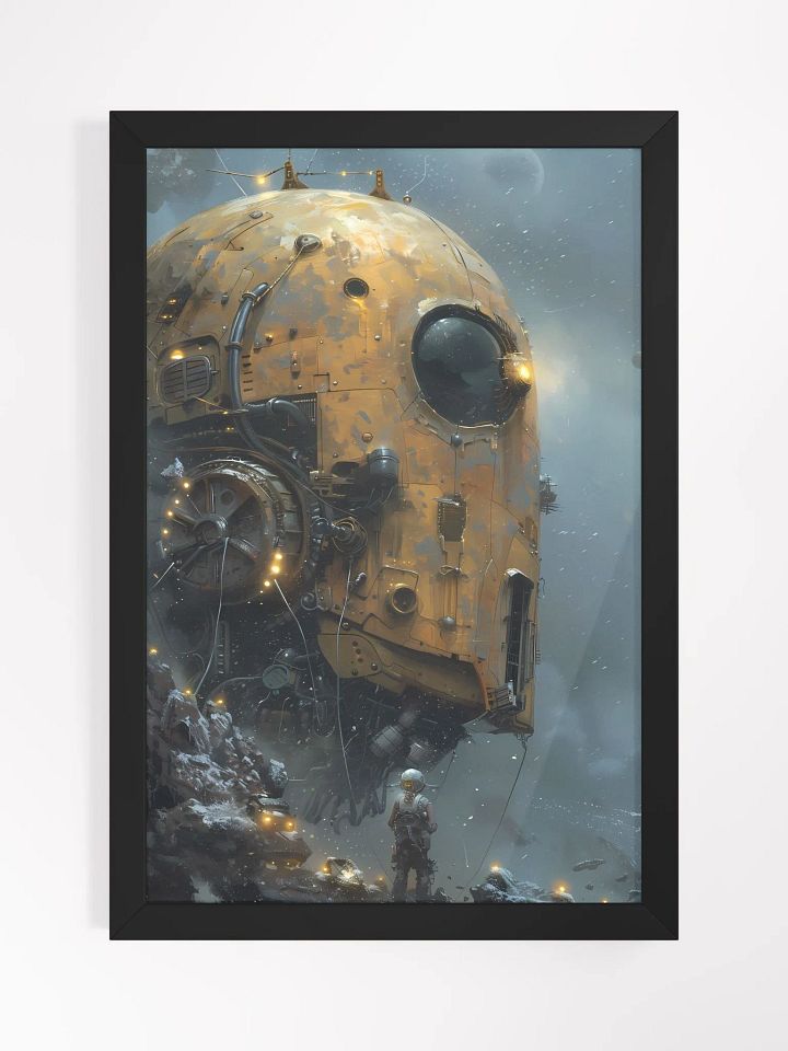 Scrapyard Sentinel Framed Poster product image (1)