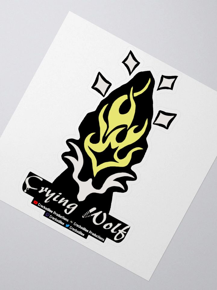 Flame Of Heranora w Socials Sticker product image (2)