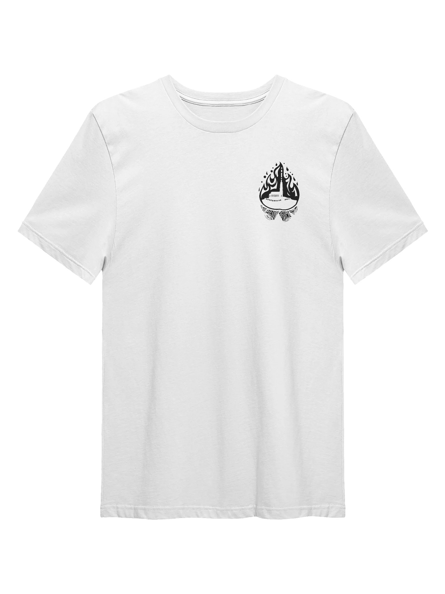 FIRESIDE II T-Shirt (White) product image (1)