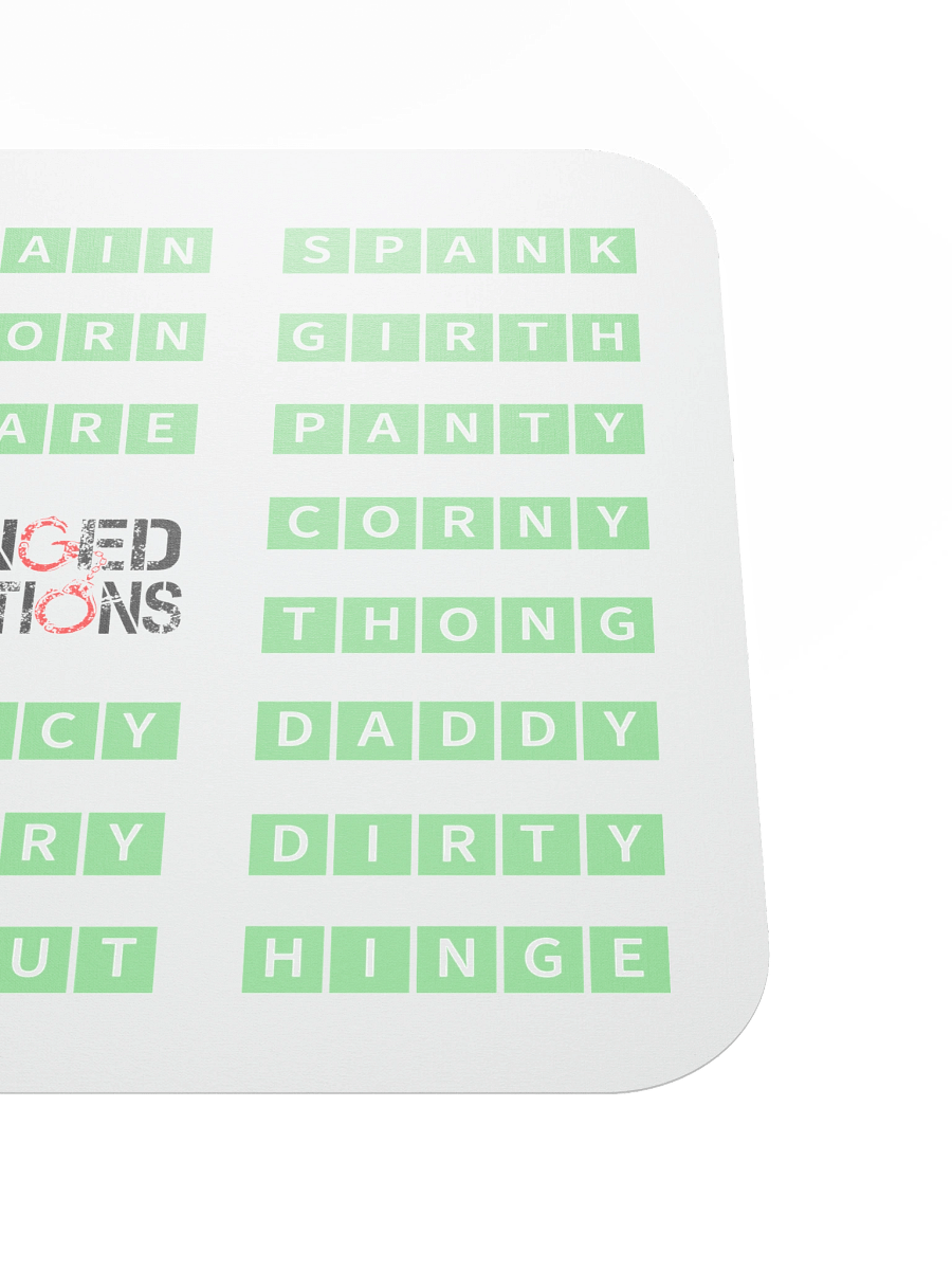 Multi Word Mousepad - White product image (5)
