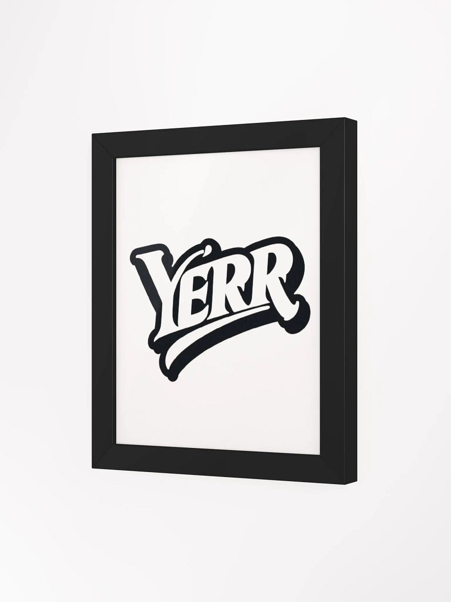 YERR Framed Poster product image (29)