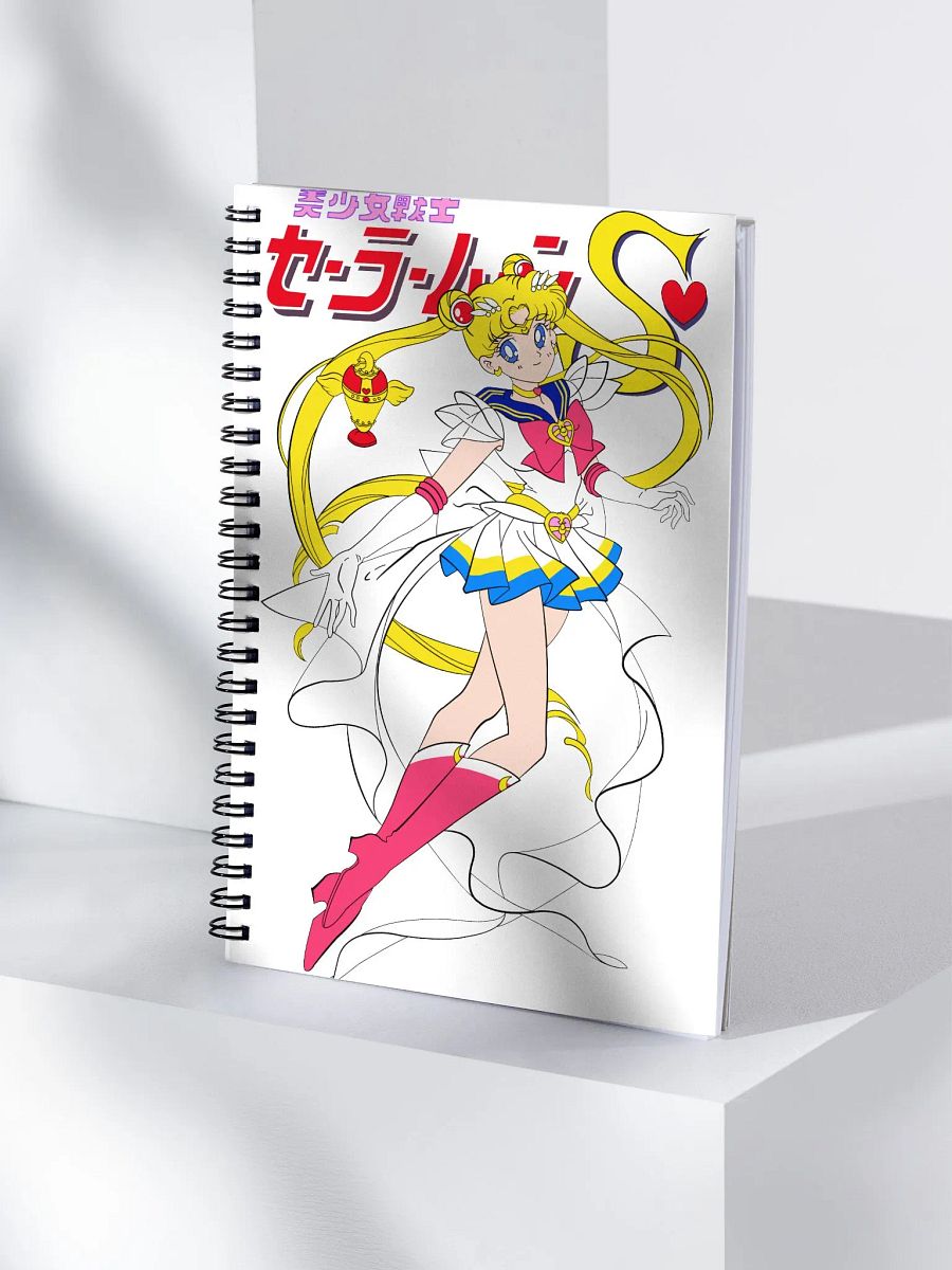 Sailor Moon Spiral Notebook product image (4)