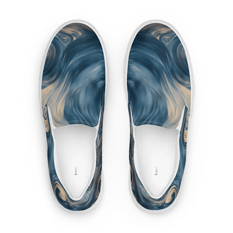 Galactic Swirl Slip-On Canvas Shoes product image (5)