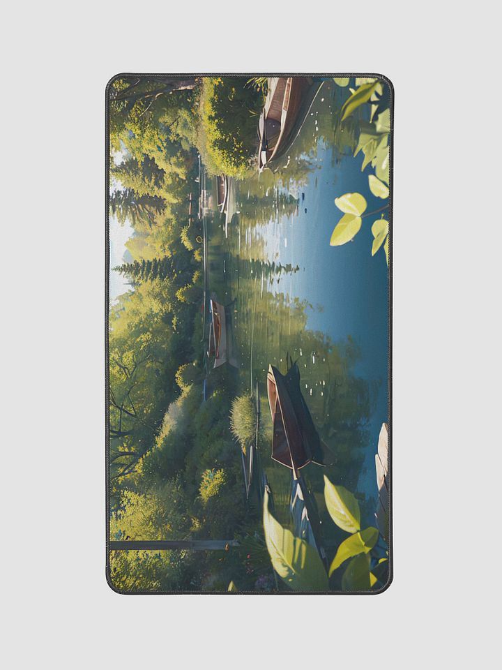 Tranquil River Deskmat | Scenic Nature Design product image (2)