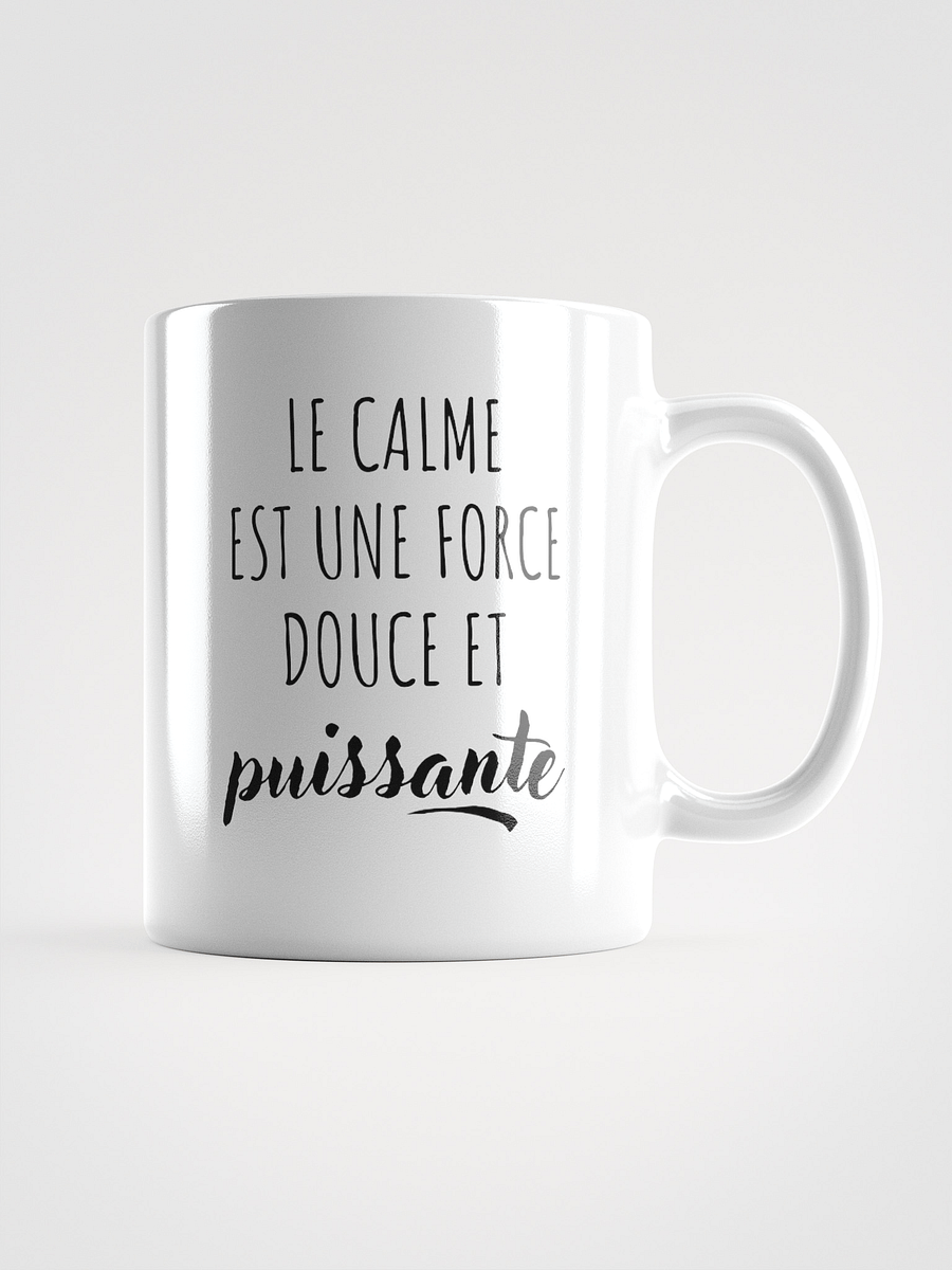 Mug Blanc - Le calme - Cadeau citation positive product image (1)