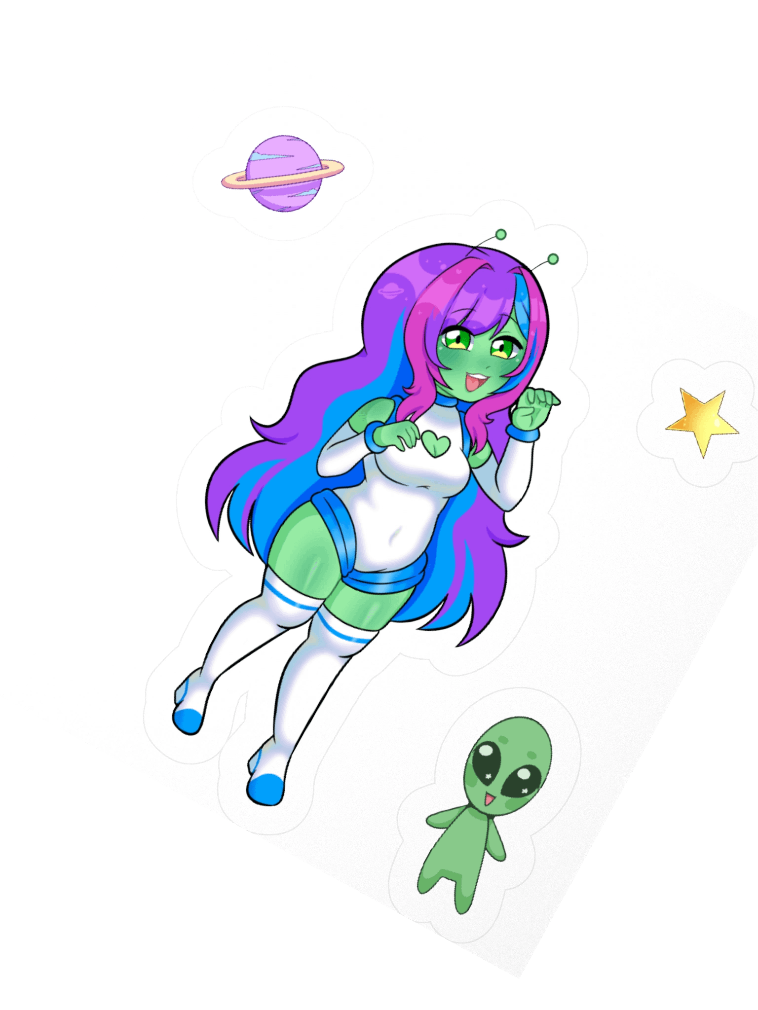 Galaxy Goddess Astrea [Sticker] product image (6)