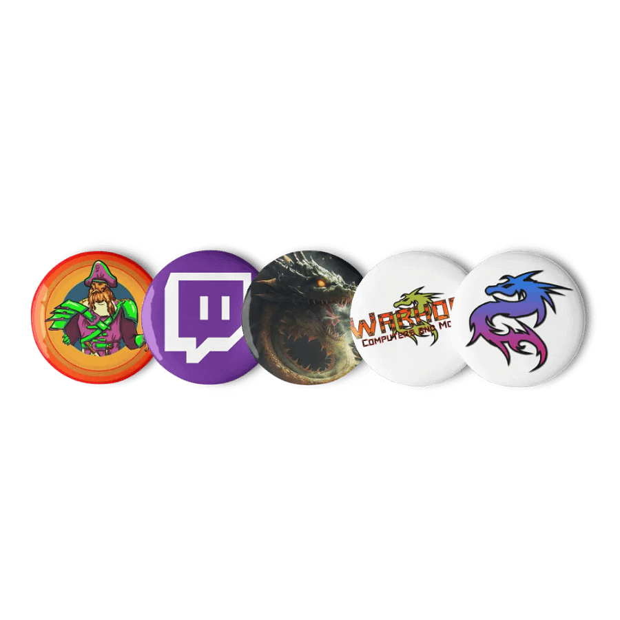 Wazzyl's Pin Button Set product image (3)