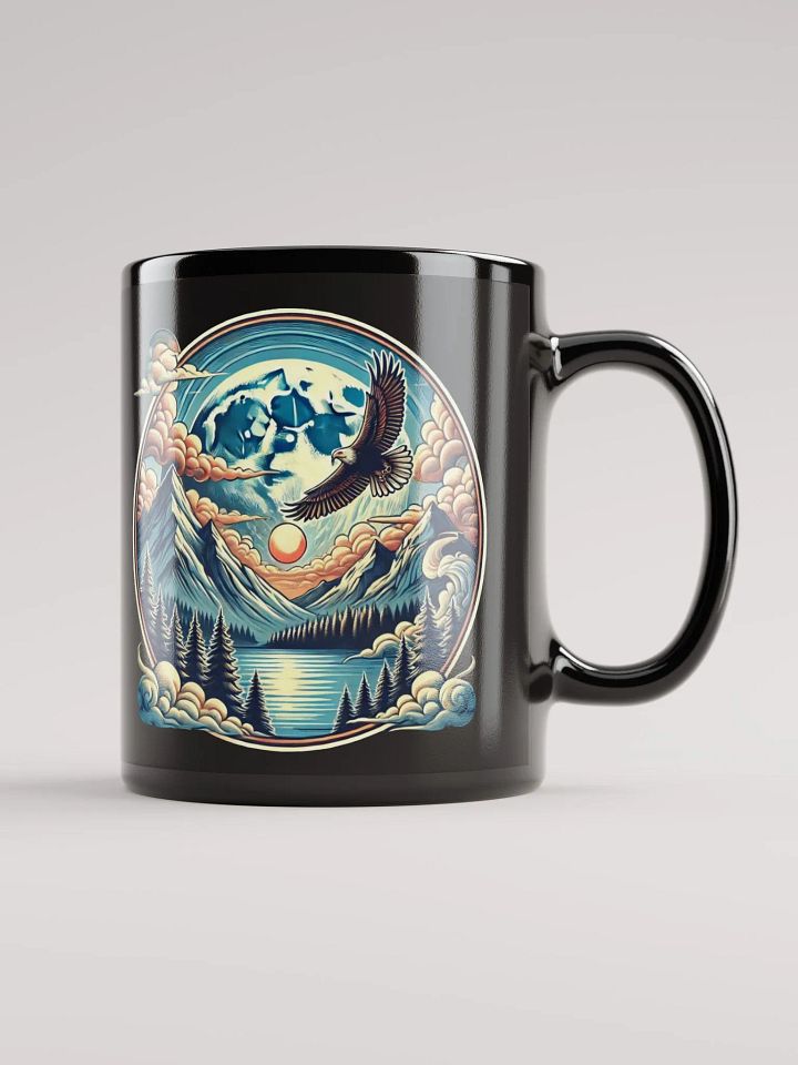 Elegant Black Glossy Mug – Perfect for Any Occasion product image (1)
