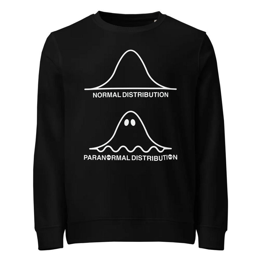 Paranormal Distribution Organic Sweatshirt product image (1)