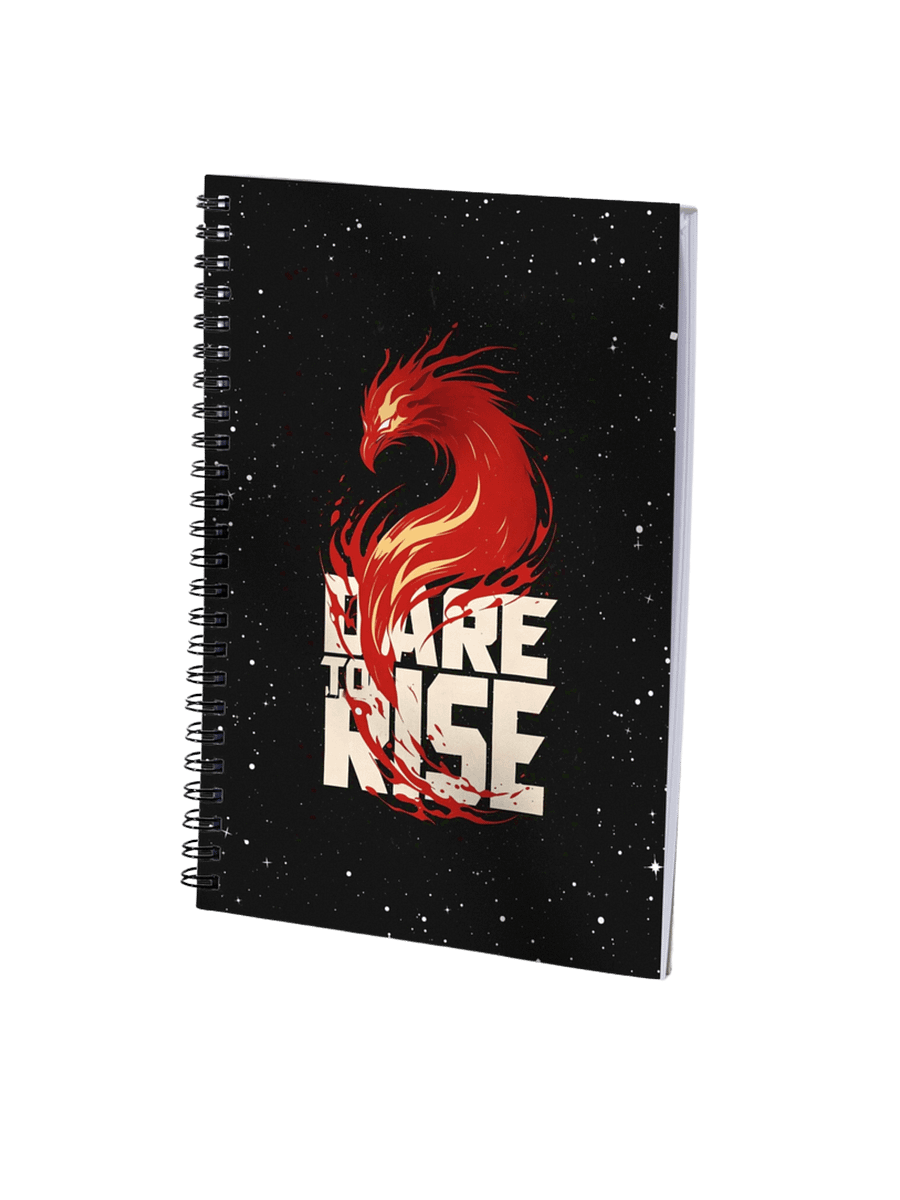 Dare To Rise Spiral Notebook product image (4)