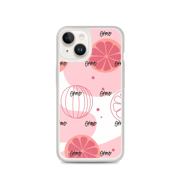 Orm Kornnaphat Collection Apple Phone Case (Orange Design) product image (4)